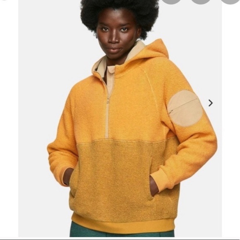 Yellow outdoor voices mega fleece